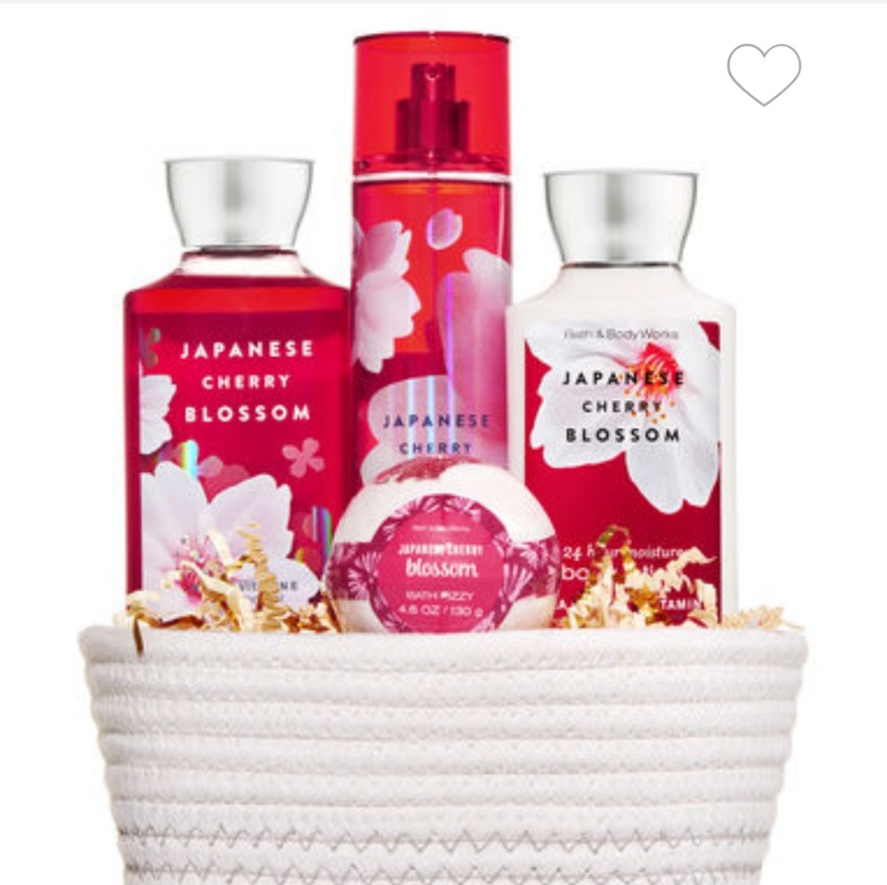 Japanese Cherry Blossom Bath&BodyWorks Gift Set